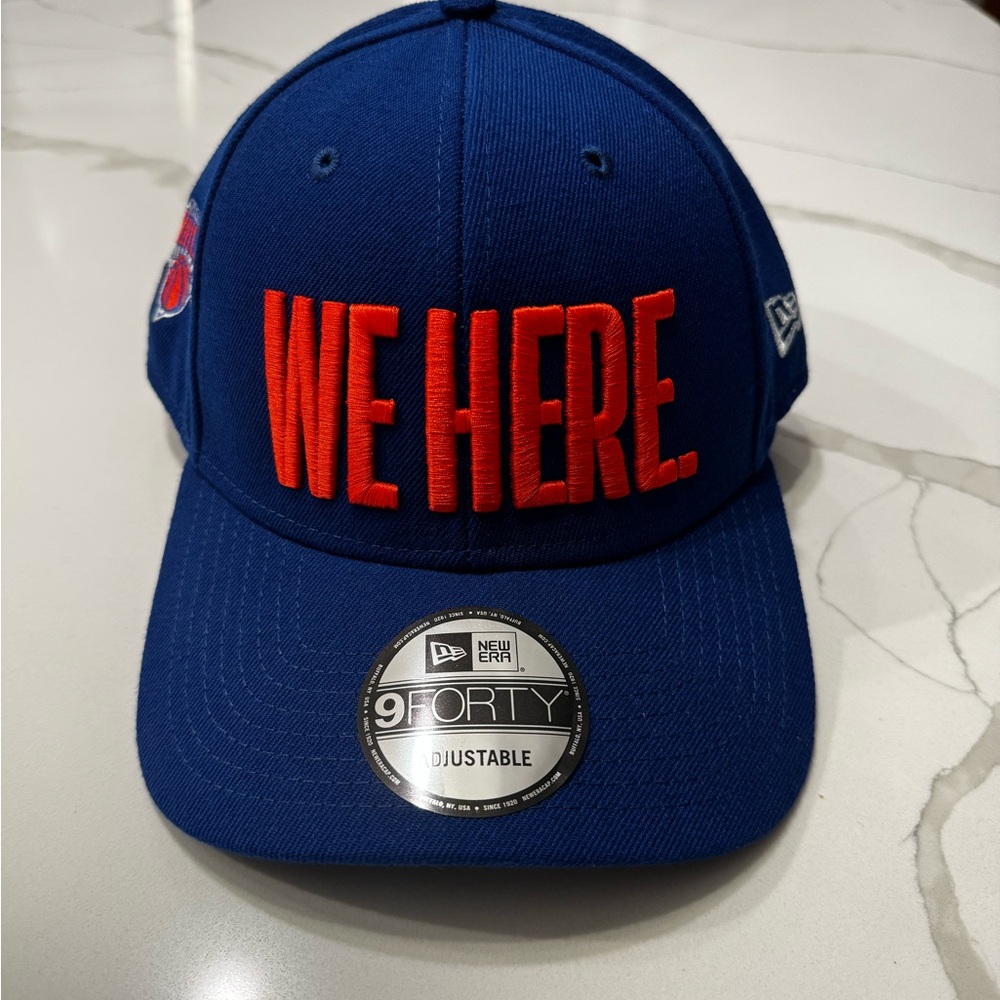 New Era Royal Blue 'We Here' Cap